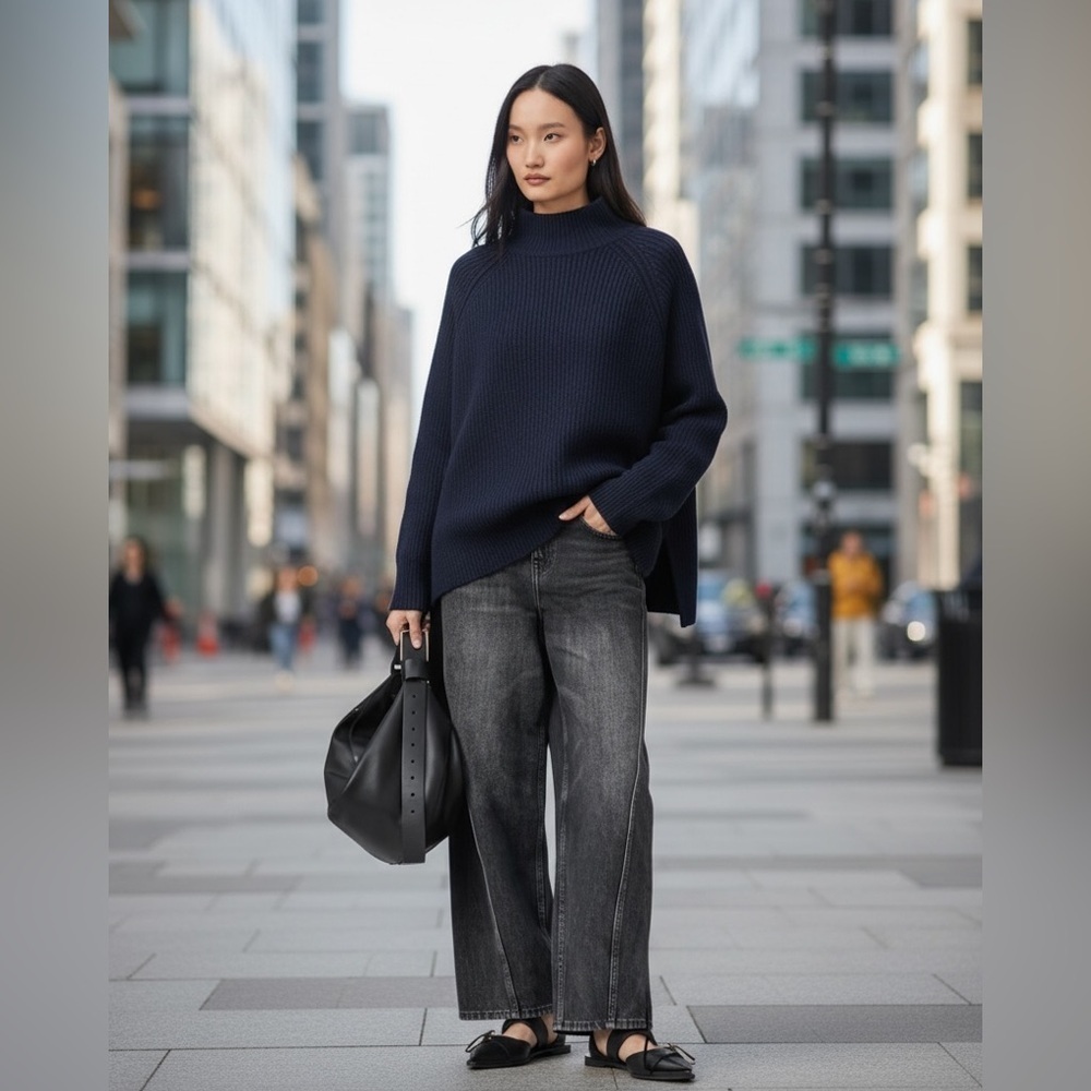 Cyrus Elegant Blue Knitwear